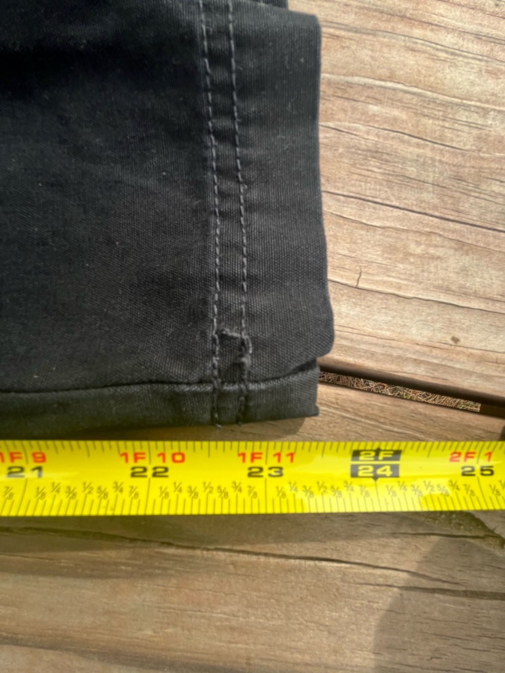 Vintage Y2K JNCO Black Baggy Pants Army Twill Skater Grunge Punk - Picture 11 of 14